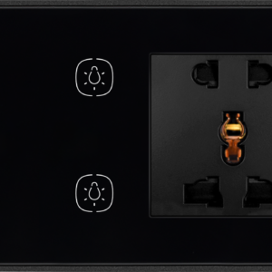 4 Gang Smart Switch + Socket (DKS04P01-W/Z)